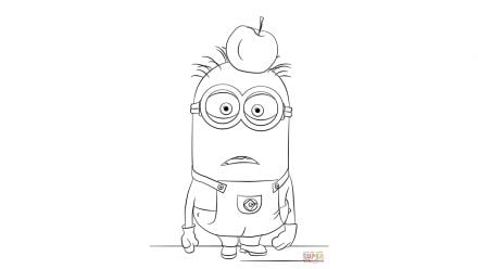 Colouring pages: Despicable Me