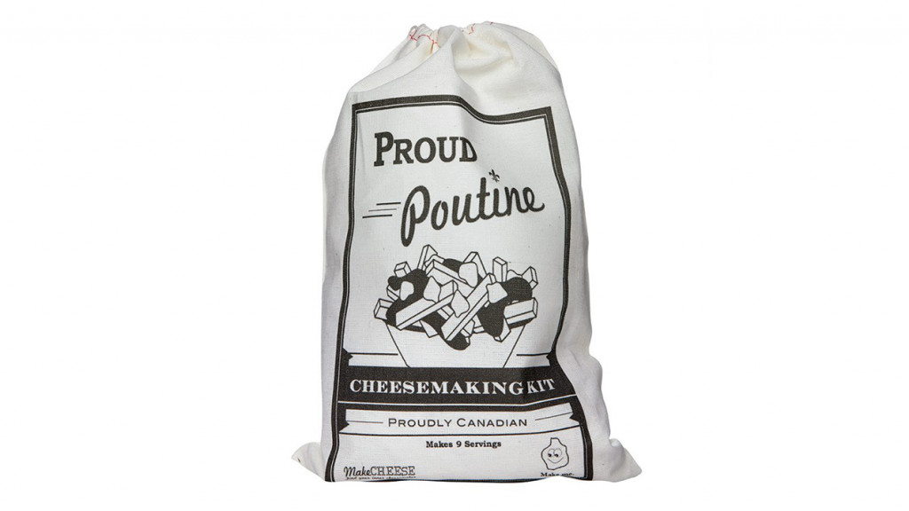 Make cheese poutine kit 