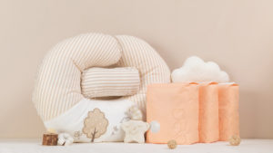 pink nursing pillows and other baby products