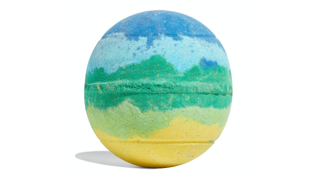 colourful bath bomb father's day gifts