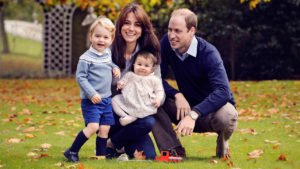 photo used for the Duke and Duchess of cambridge's 2015 Christmas card