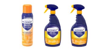 Collection of three Microban 24 products