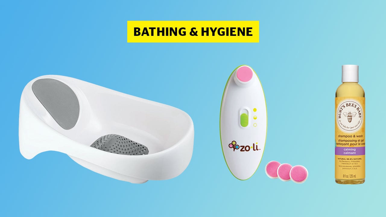 Todays Parent baby registry bathing products