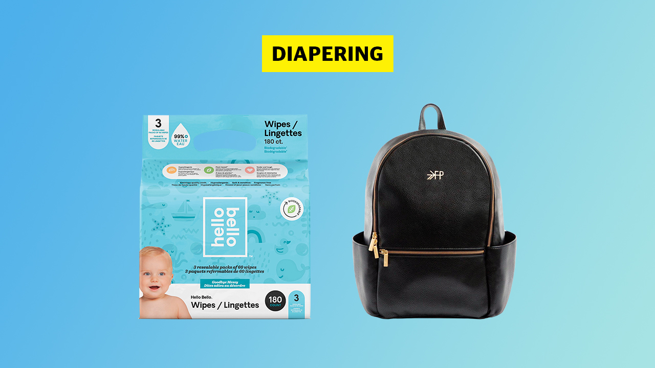 Todays Parent baby registry diapering products