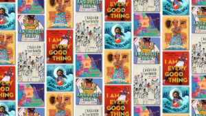 Collage of book covers that will help you decolonize your bookshelf
