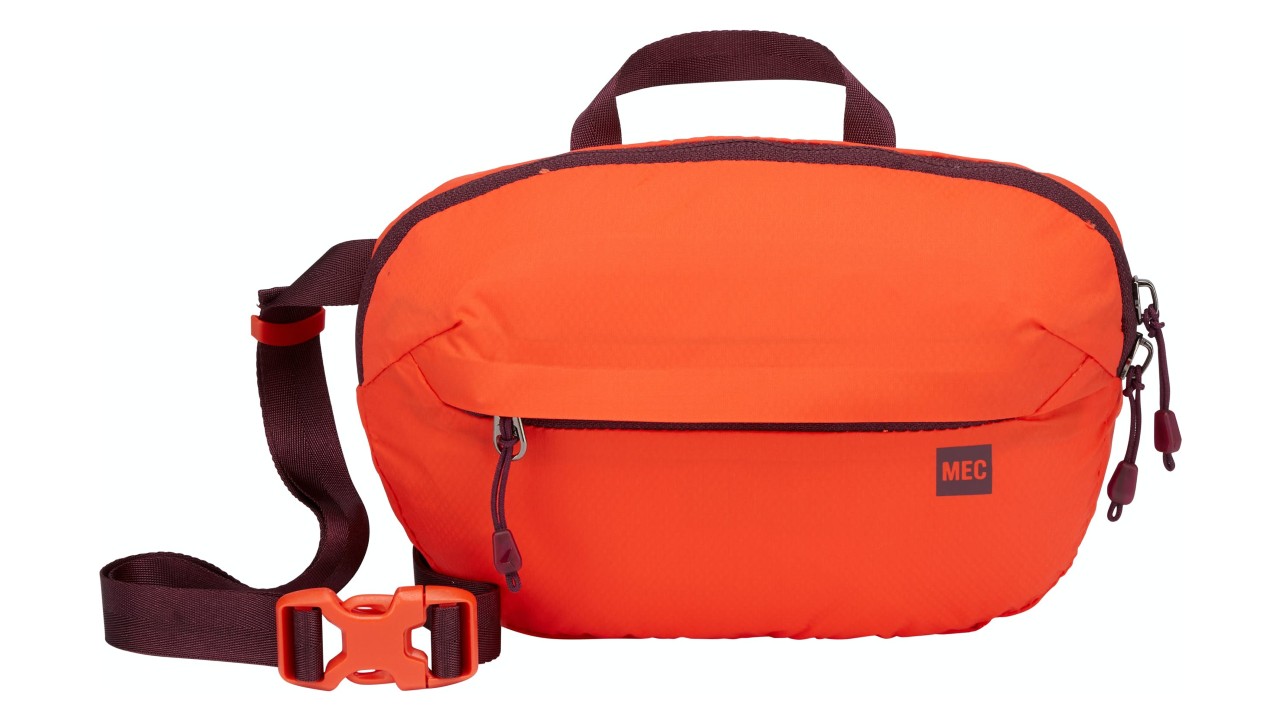 Orange waist pack for kids