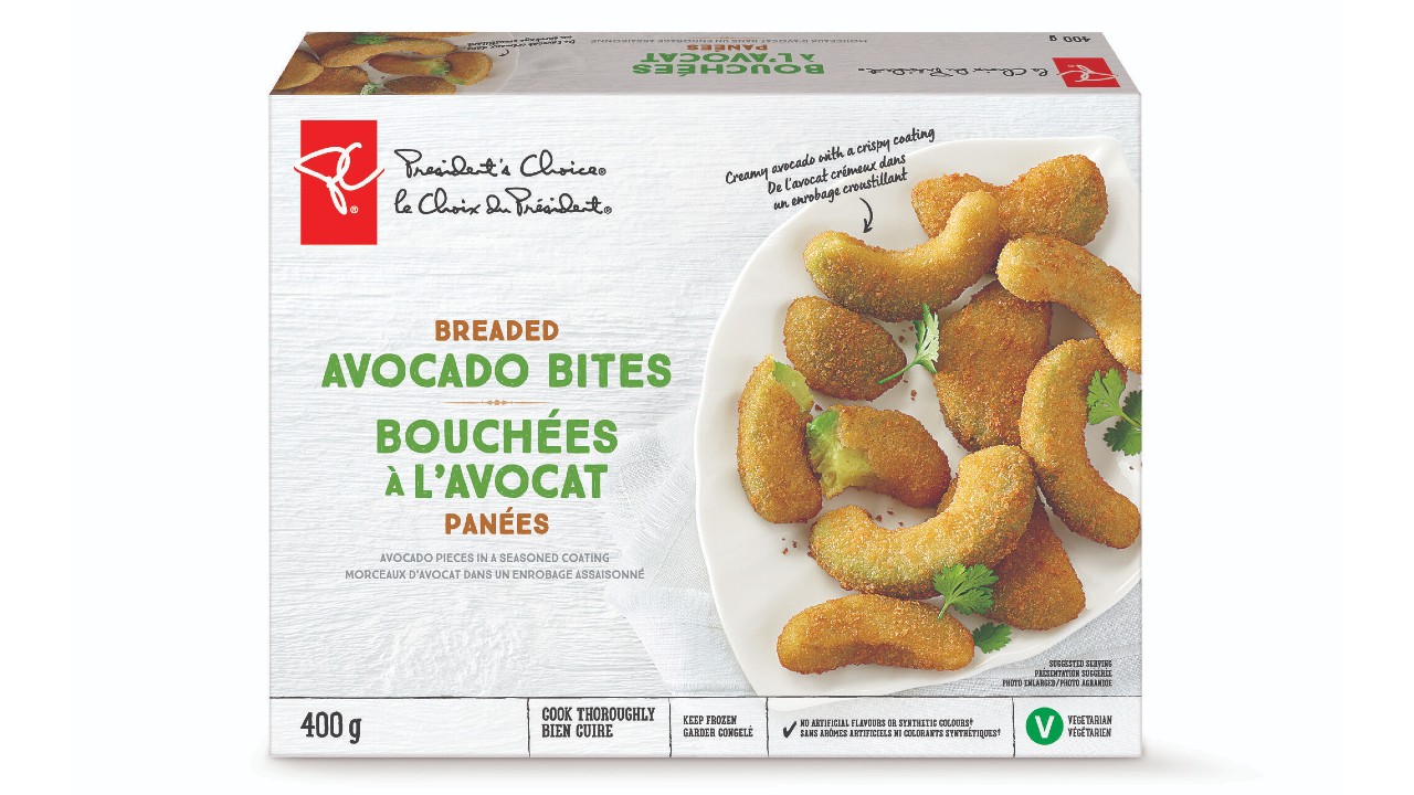 box of avocado bites