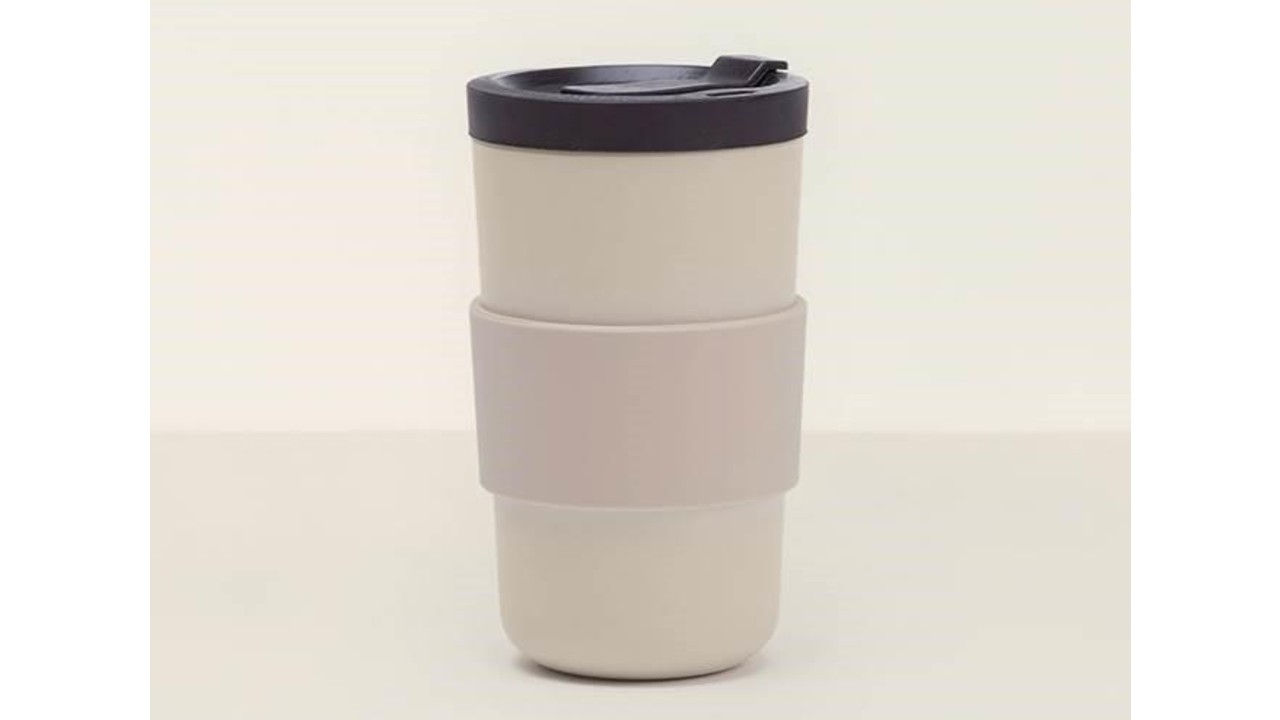 neutral travel mug