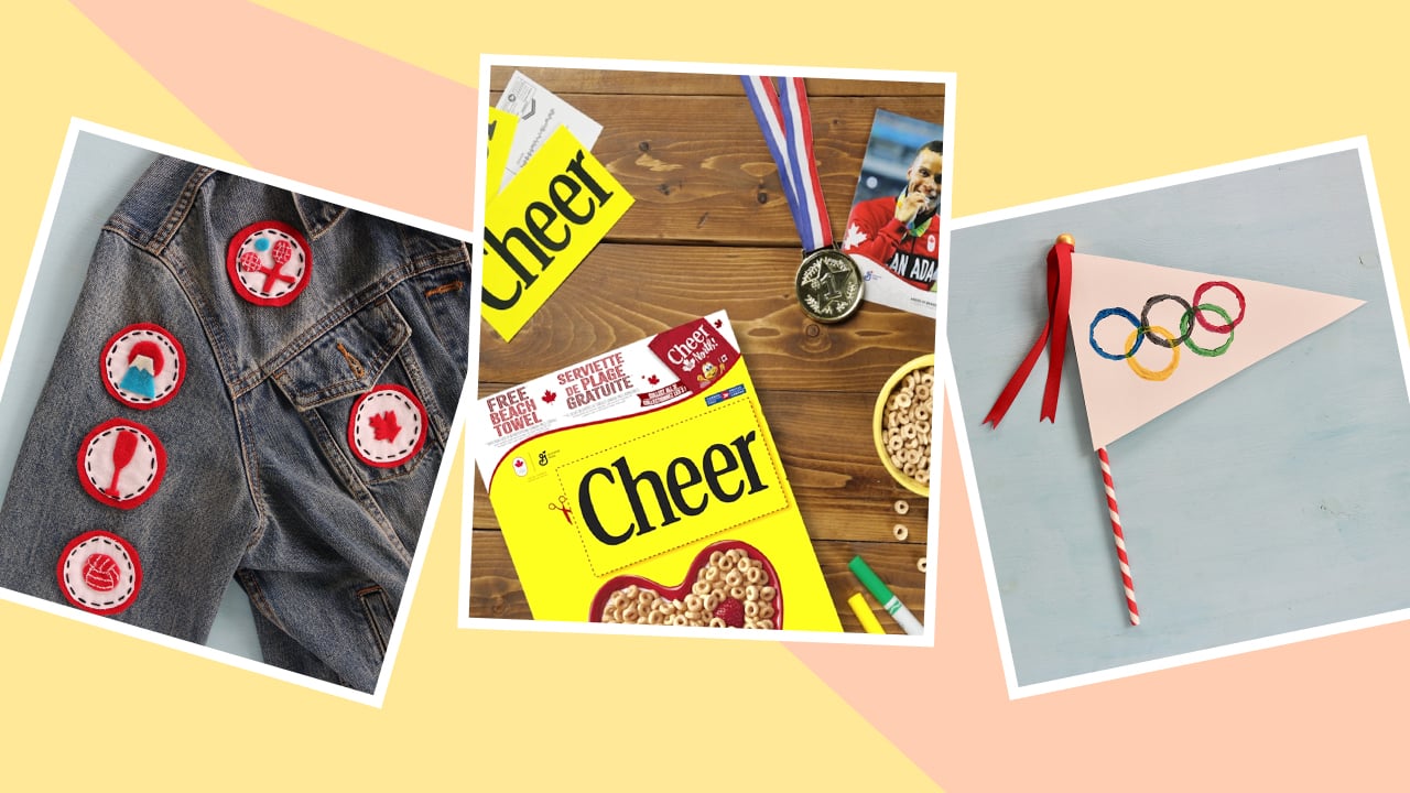 Three kid-friendly crafts to celebrate the Summer Olympics