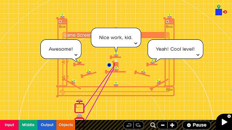 Screenshot from Game Builder Garage showing a finished lesson