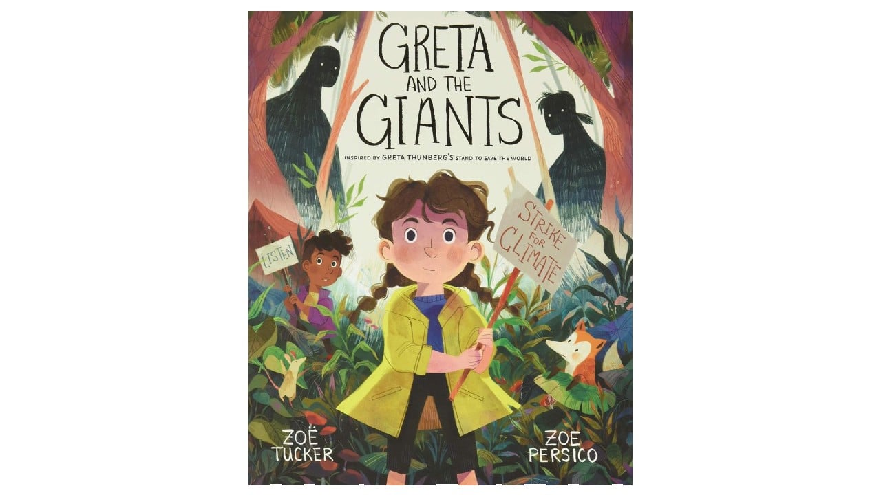 Cover of Greta and the Giants illustrated children's book