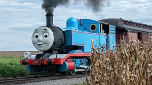This is the perfect gift for kids who love Thomas (and it won't clutter your home!)