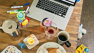 An ode to my work-from-home dining table