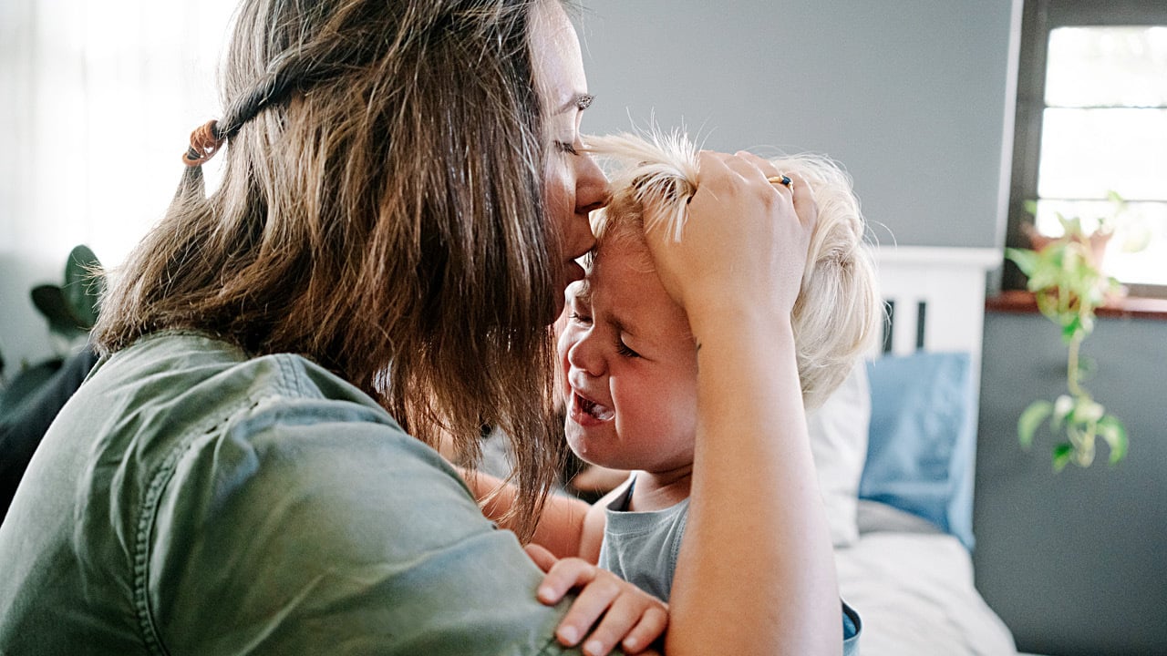 What to do if your three-year-old cries all the time