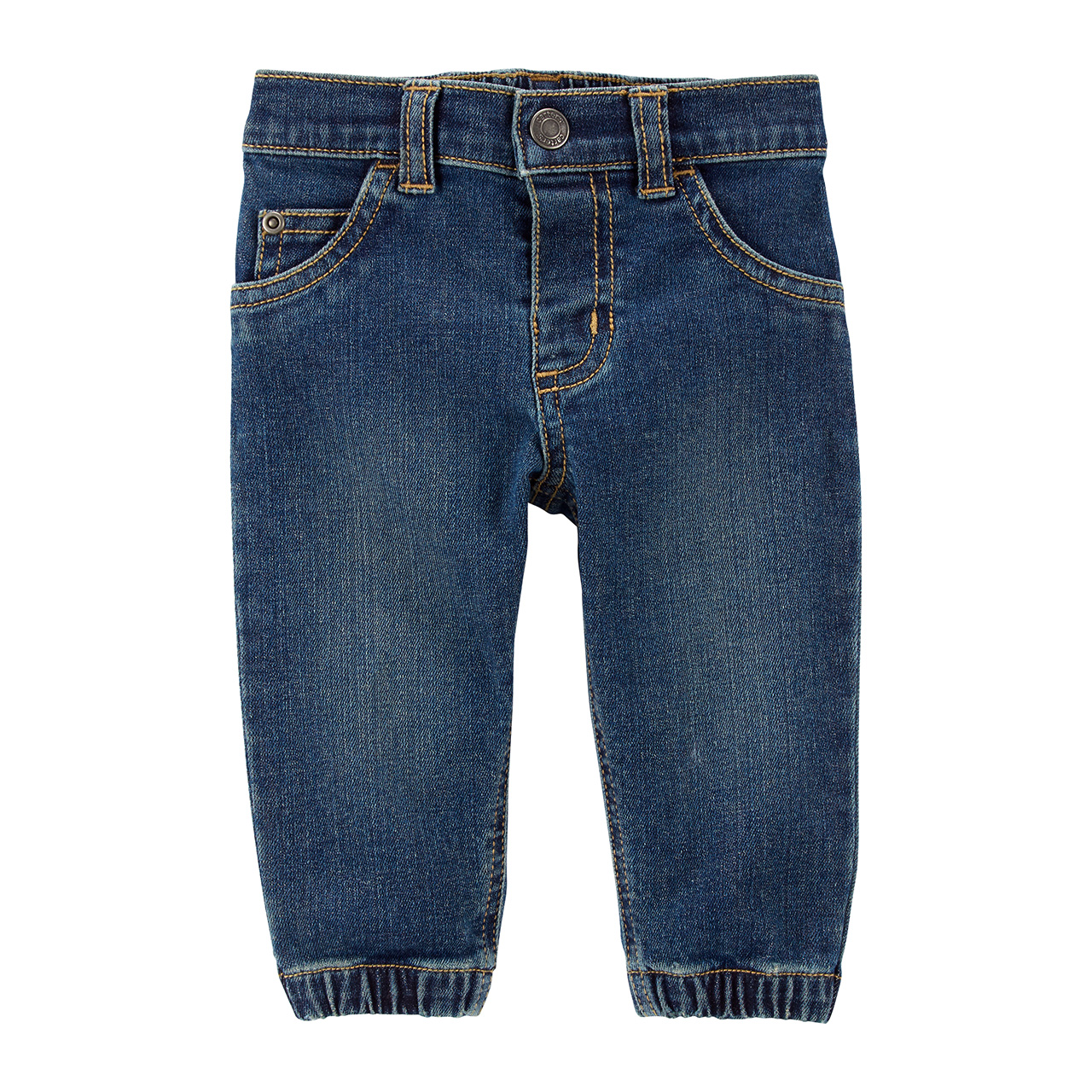 A pair of jeans for babies.