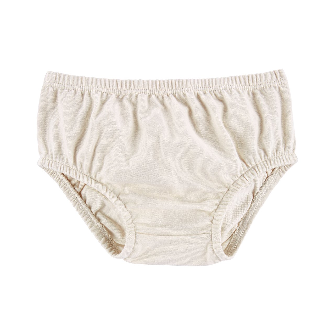 A pair of white underwear for babies.
