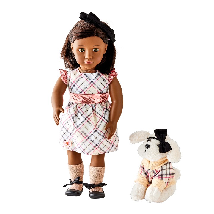 Our Generation Candice & Chic 18" Doll with Pet