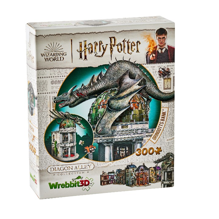 Wrebbit 3D Harry Potter Gringotts Bank 3D Puzzle
