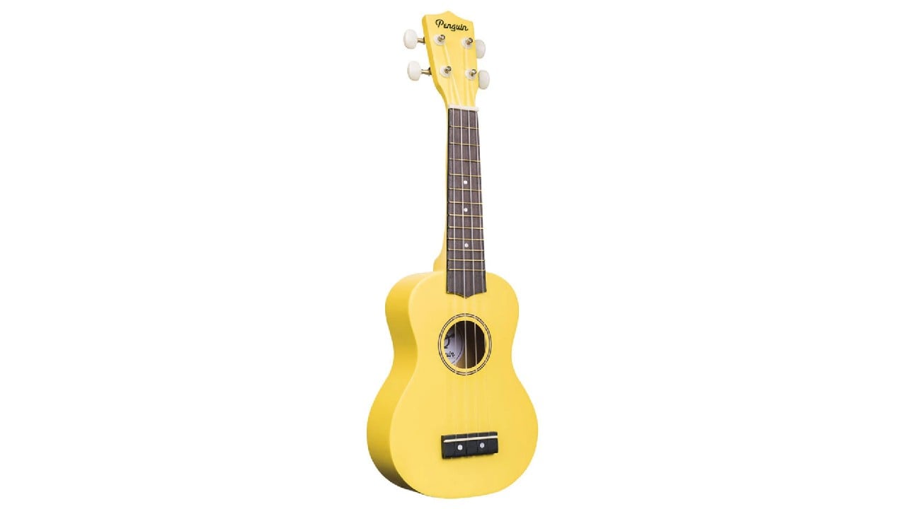 yellow kids ukulele
