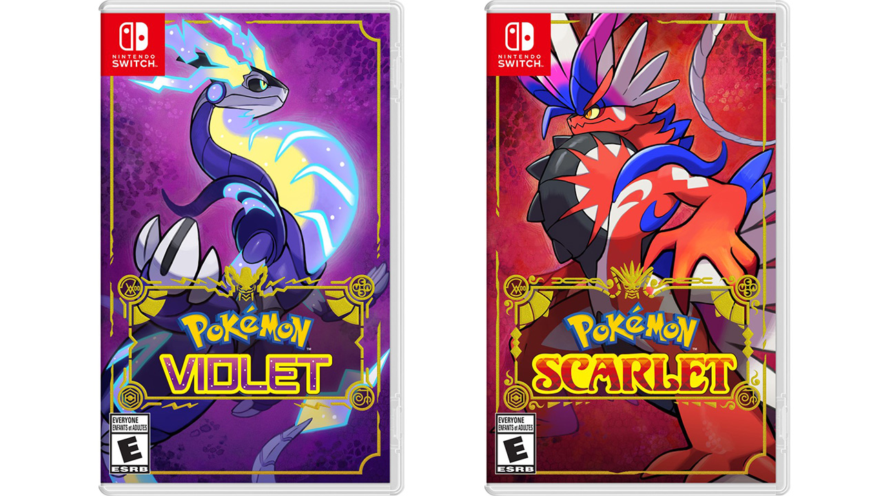 Pokemon scarlet and violet video games