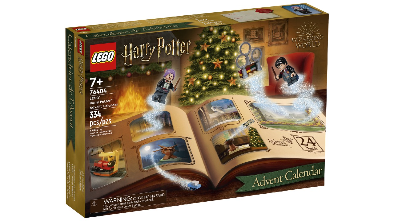 harry potter-themed lego advent calendar